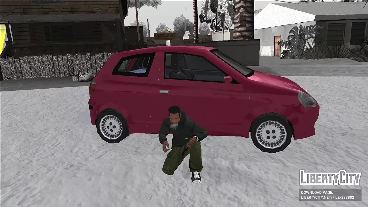 Karin Yannick 1997 года (стиль SA Toyota Yaris) / GTA San Andreas