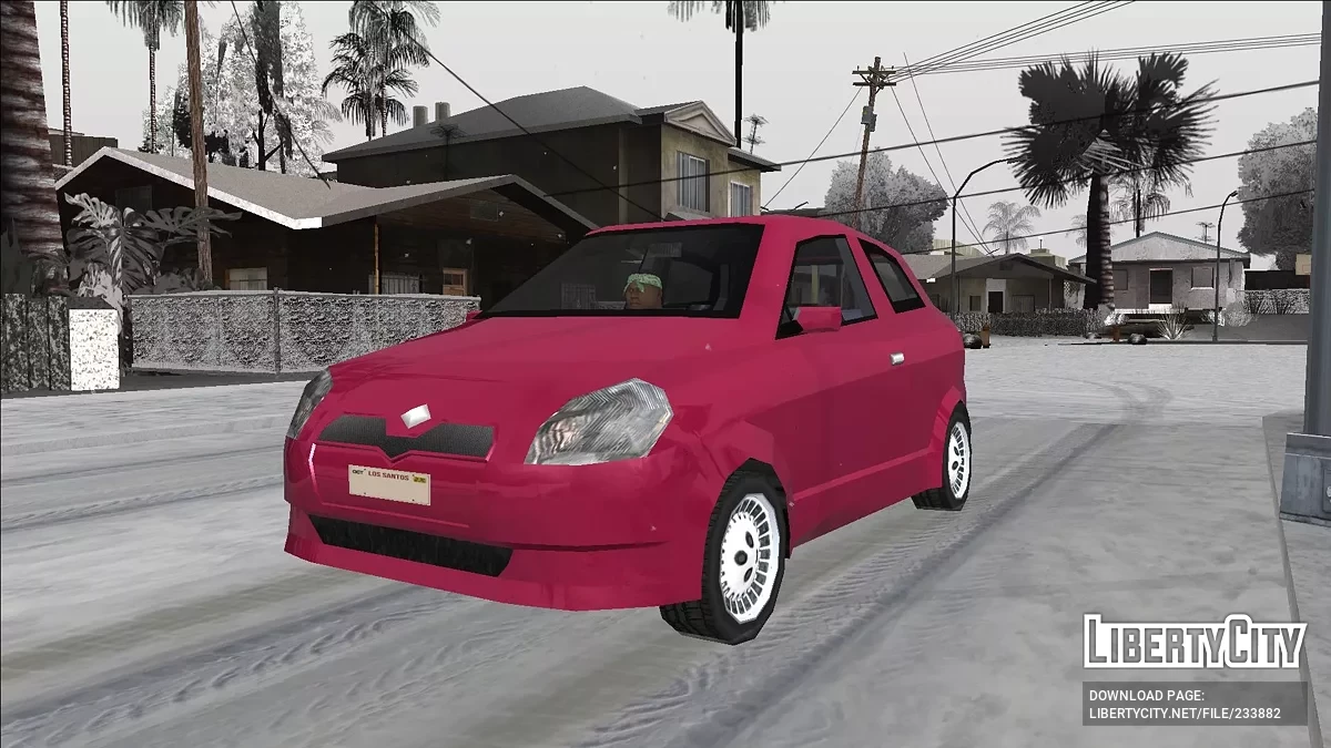 Karin Yannick 1997 года (стиль SA Toyota Yaris) / GTA San Andreas