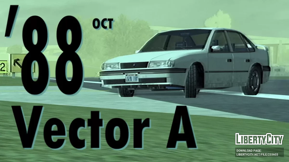 '88 Vector A / GTA San Andreas