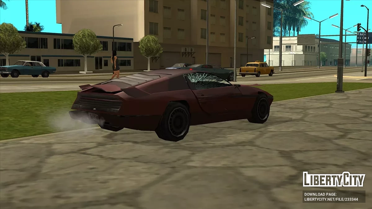 Mizutani Shion MZ2 из Cyberpunk 2077 / GTA San Andreas