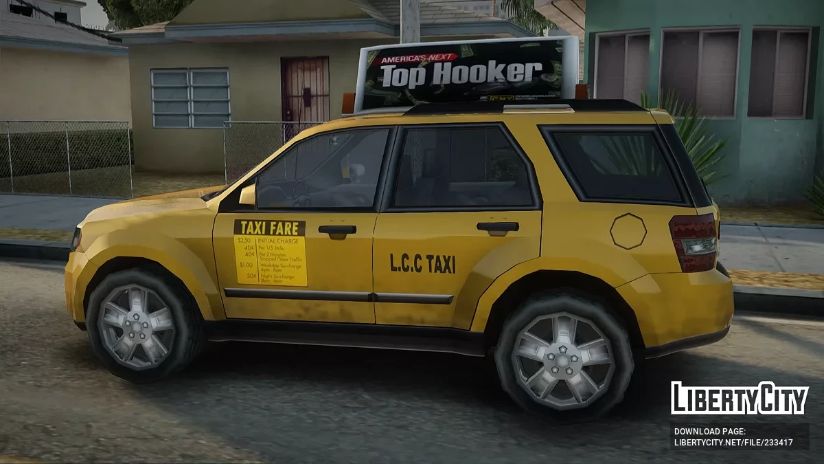 Vapid Chord Liberty City Taxi / GTA San Andreas