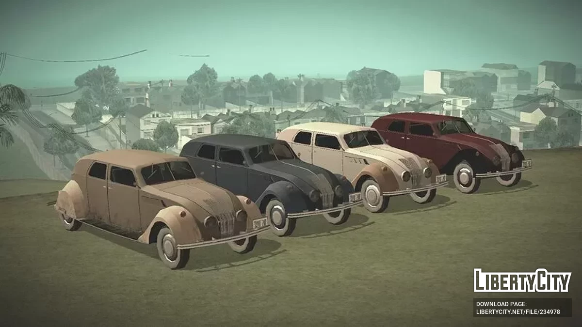 1934 Schyster Aileron / GTA San Andreas