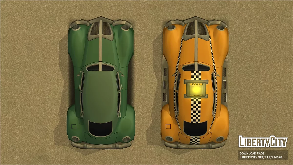 1946-1955 B-Type / Taxi Xpress / GTA San Andreas