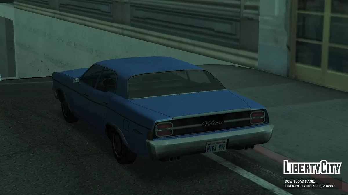 1968 Vapid Vulture (в стиле SA) / GTA San Andreas