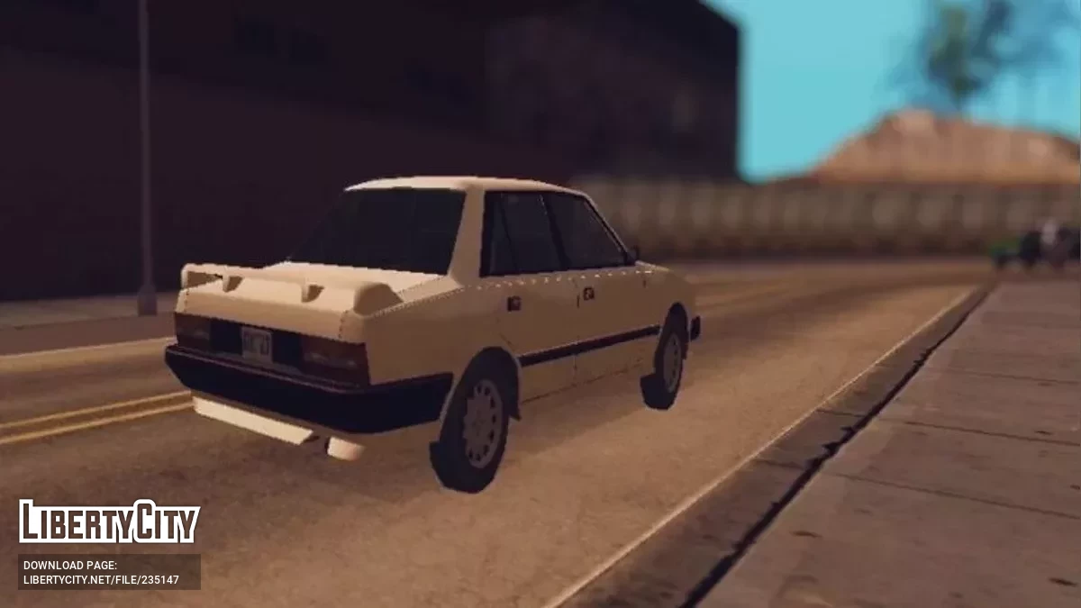 Bordeaux Sochaux (Sa-Style Peugeot 505) / GTA San Andreas