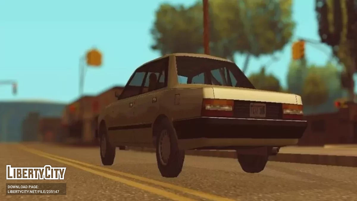 Bordeaux Sochaux (Sa-Style Peugeot 505) / GTA San Andreas