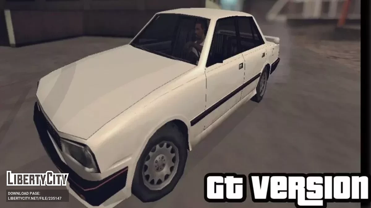 Bordeaux Sochaux (Sa-Style Peugeot 505) / GTA San Andreas
