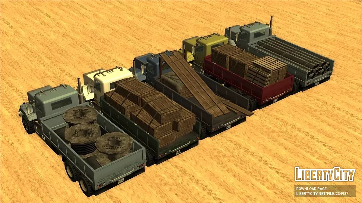 Declasse Yak Плоский кузов / GTA San Andreas