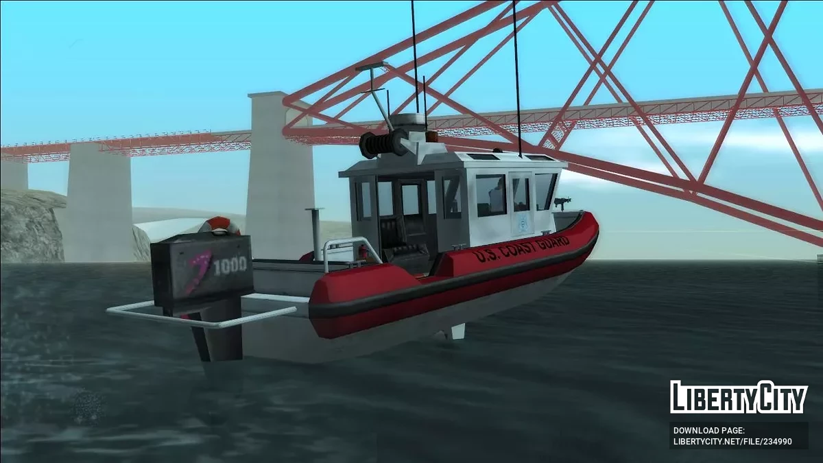 U.S. Coast Guard Patrol Boat / GTA San Andreas