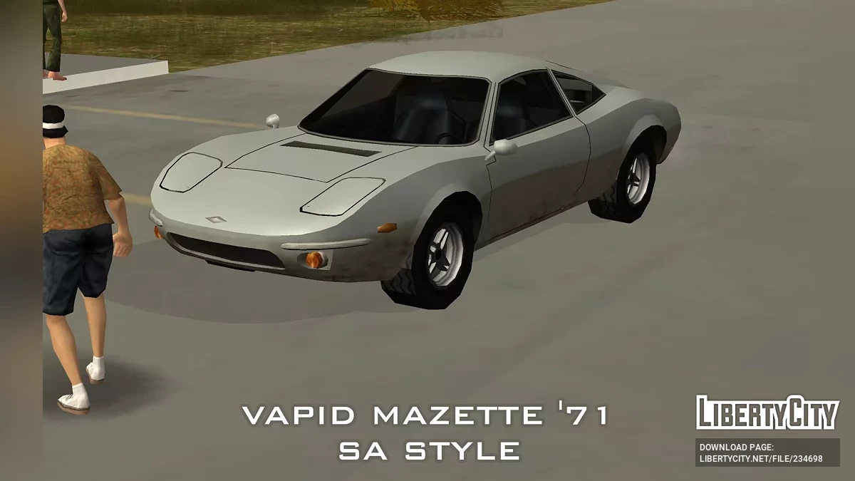 Vapid Mazette (в стиле SA) / GTA San Andreas