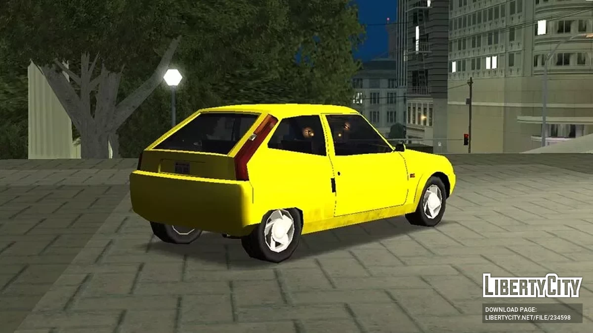 Yellow Hatch из FFX Runner / GTA San Andreas