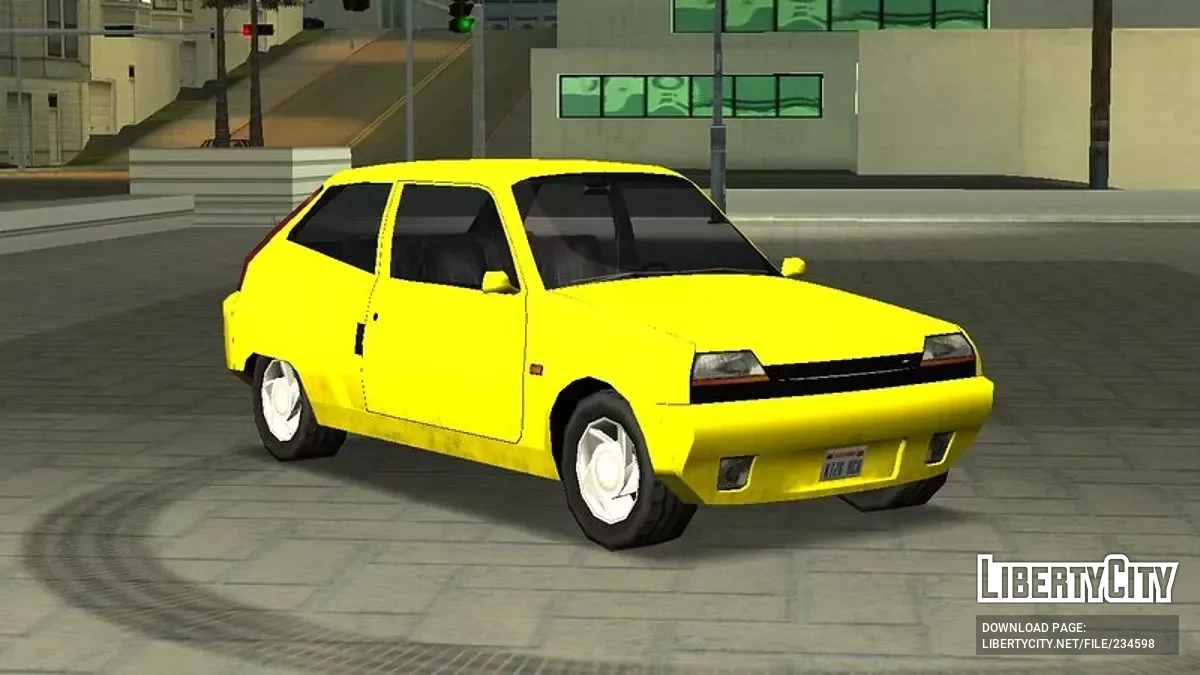 Yellow Hatch из FFX Runner / GTA San Andreas