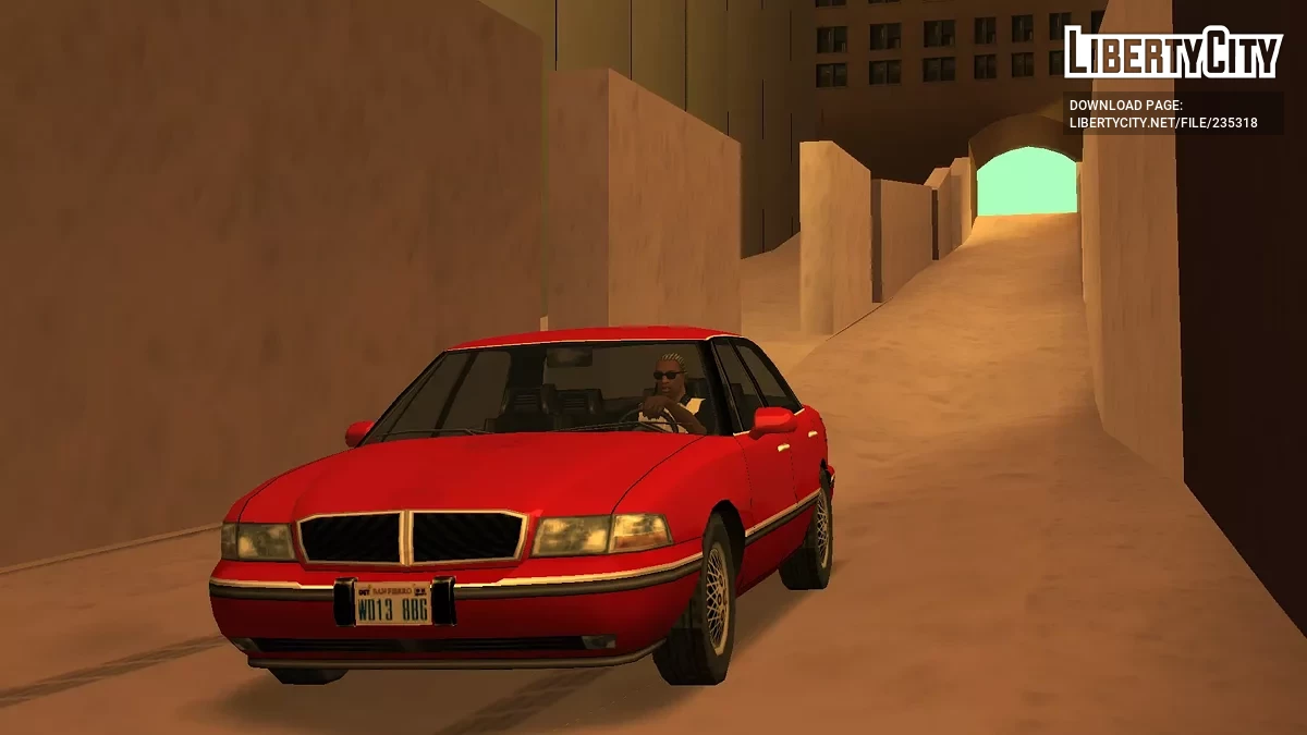 Willard Willard 500 1992 года (в стиле SA) / GTA San Andreas