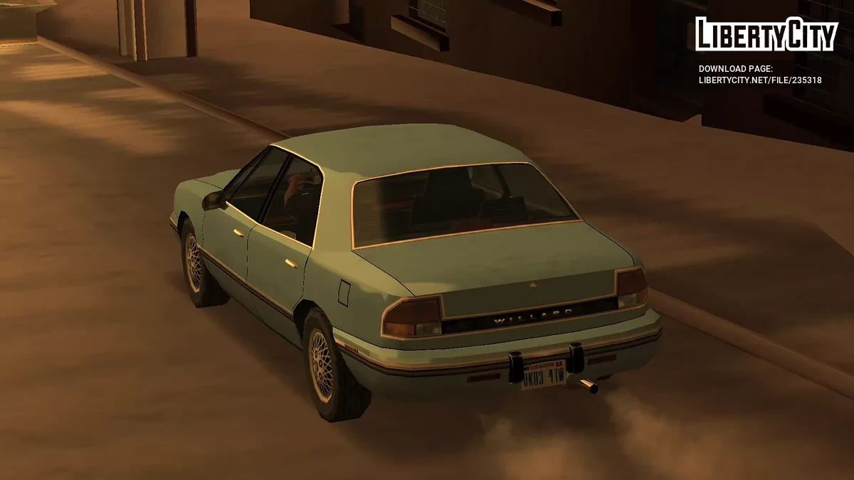 Willard Willard 500 1992 года (в стиле SA) / GTA San Andreas
