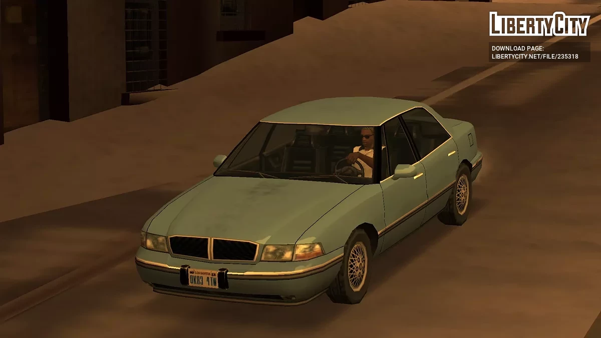 Willard Willard 500 1992 года (в стиле SA) / GTA San Andreas