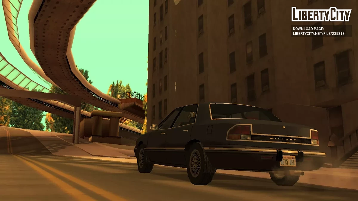 Willard Willard 500 1992 года (в стиле SA) / GTA San Andreas