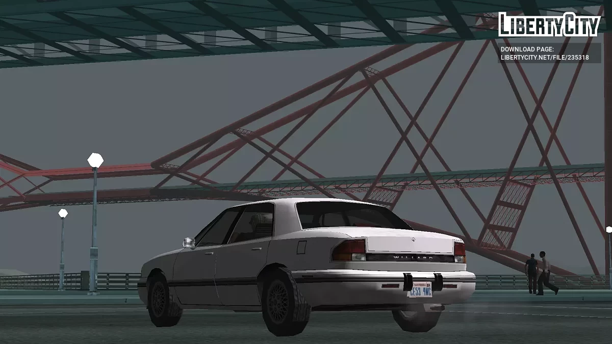 Willard Willard 500 1992 года (в стиле SA) / GTA San Andreas