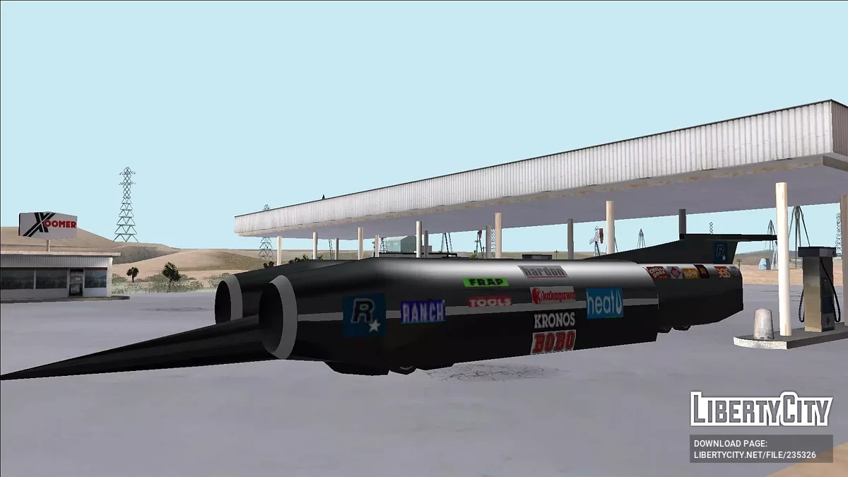Thrust SSC (SA Style) / GTA San Andreas