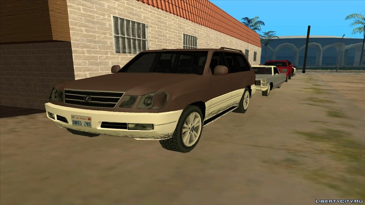 Lexus lx470 gta 5 фото 40