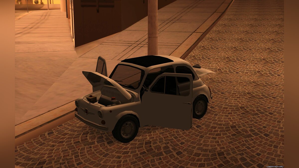 Fiat Abarth 595 SS &#x27;68 для GTA San Andreas - Картинка #4