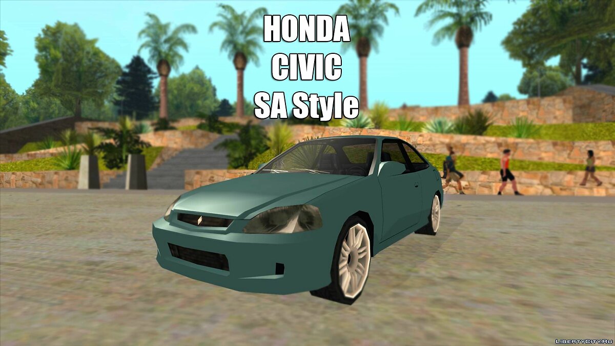 Honda CIVIC SA Style for GTA San Andreas - Картинка #1