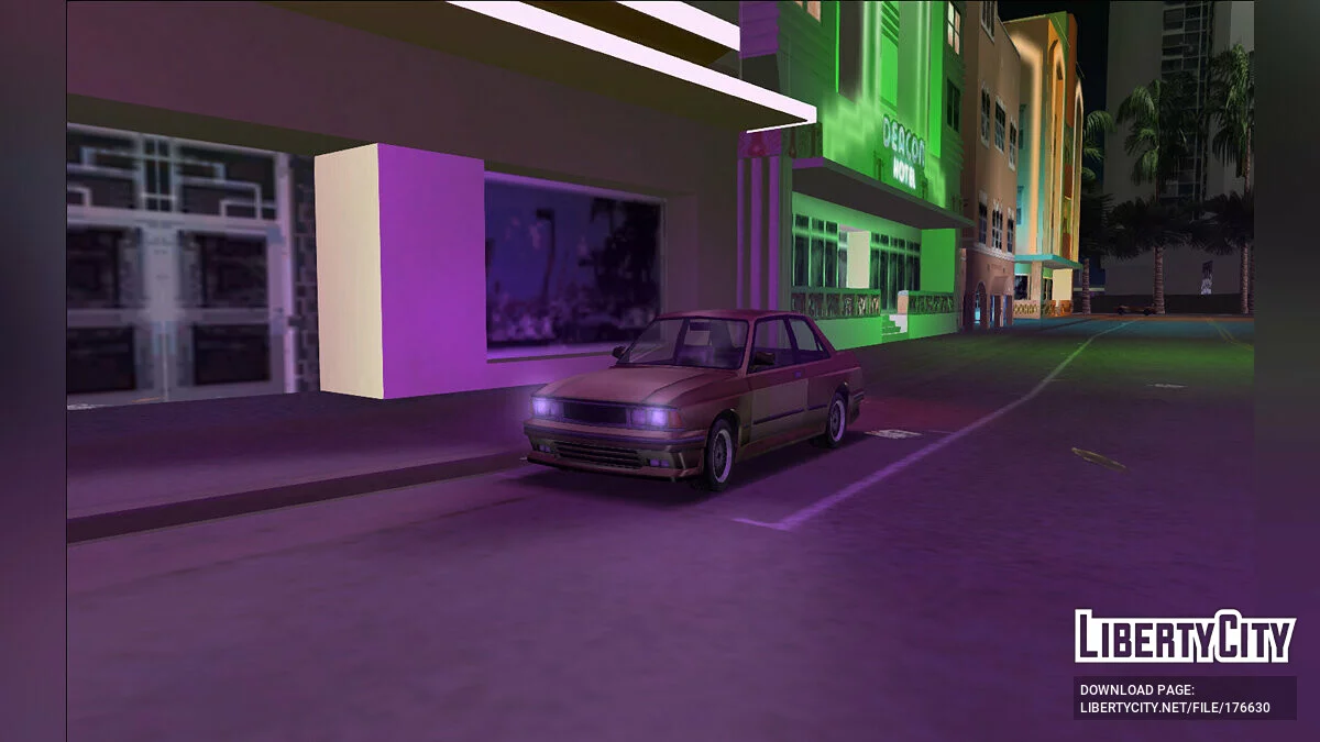 1986 Sentinel STD / GTA Vice City