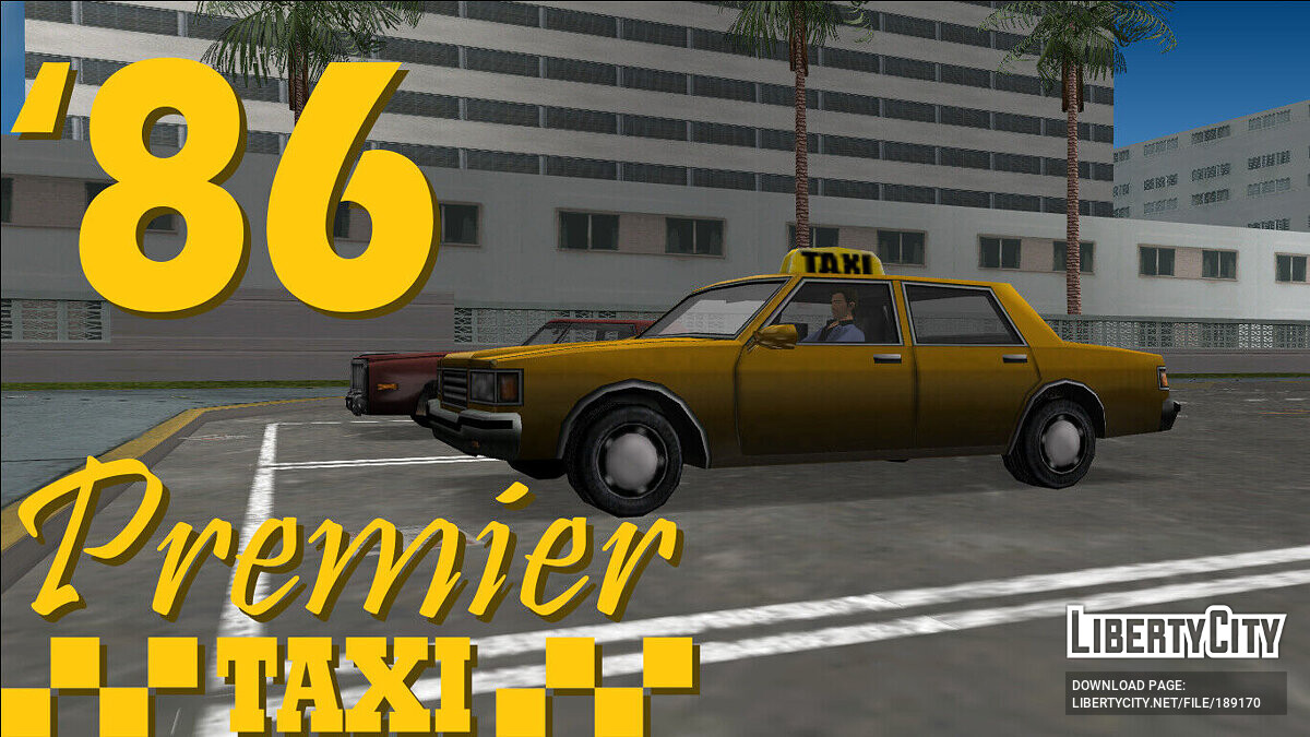 1986 Premier Taxi for GTA Vice City - Картинка #1