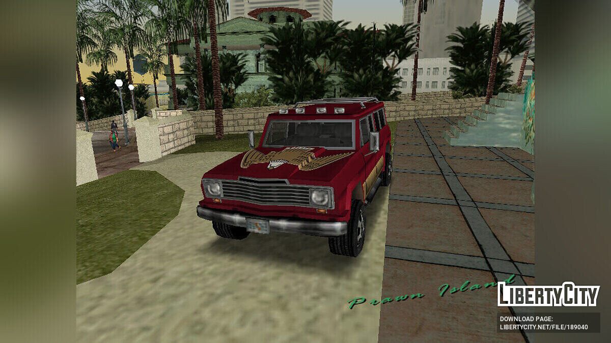 Замена машины Gang Burrito (gangbur.dff, gangbur.dff) в GTA Vice City (12  файлов)