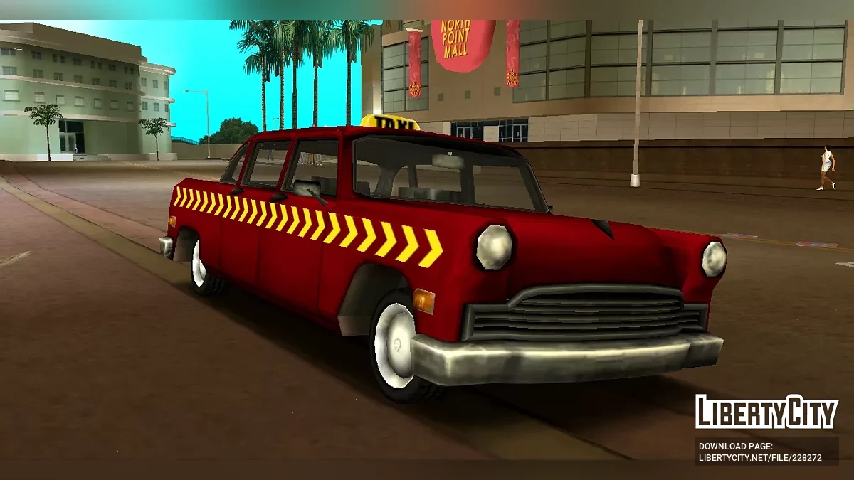 Кримсон Такси (Стиль VC + Дополнение MVL) / GTA Vice City