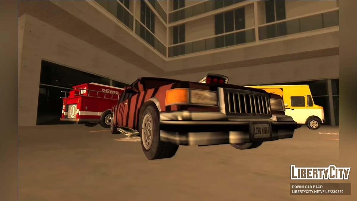 Эксклюзивные автомобили GTA Long Night в стиле XBox (дополнение MVL) / GTA Vice City