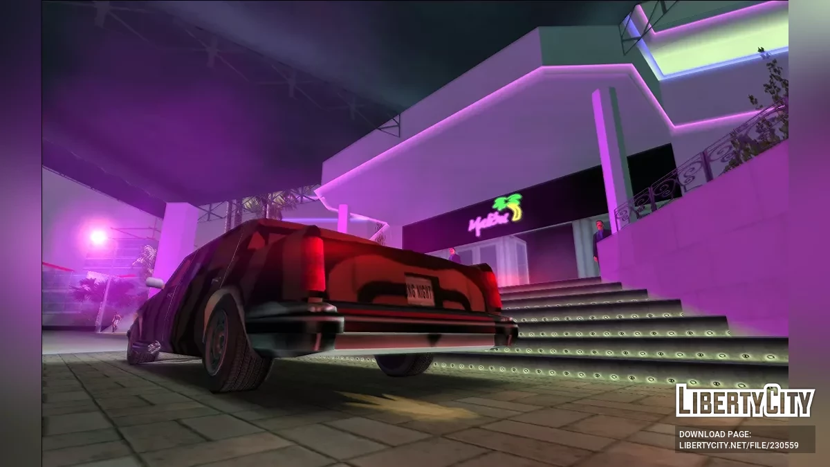 Эксклюзивные автомобили GTA Long Night в стиле XBox (дополнение MVL) / GTA Vice City