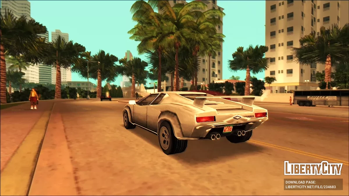 Классический Инфернус – Улучшенный Инфернус / GTA Vice City