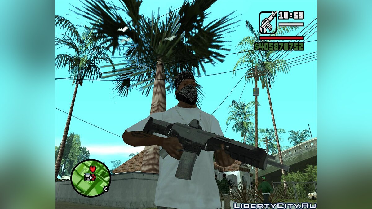 ACR из Call of Duty: Modern Warfare 2 v1 для GTA San Andreas - Картинка #1