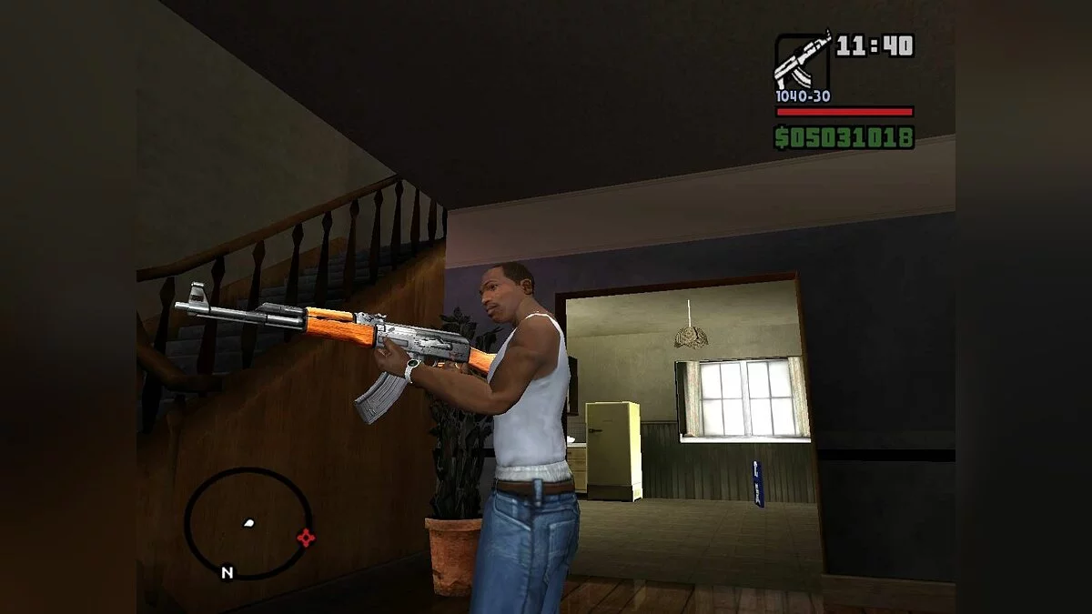 Русский АК-47 / GTA San Andreas