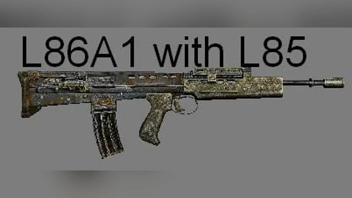 L86A1 with L85 / GTA San Andreas