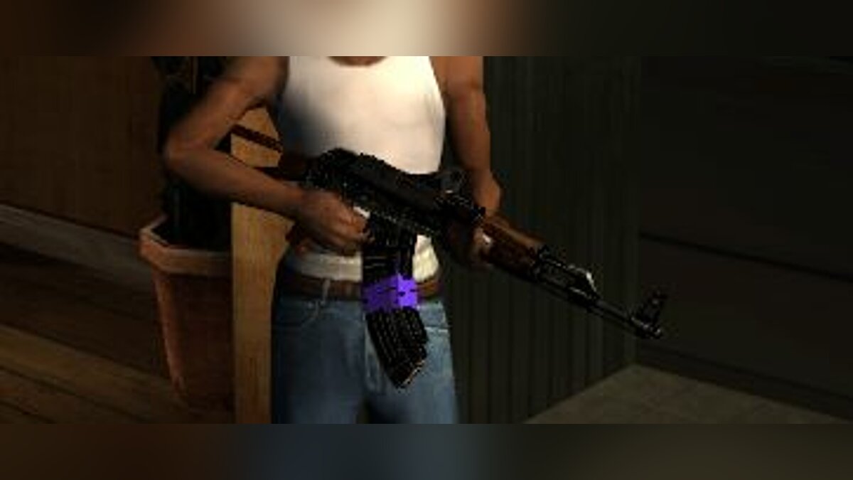 Скачать Новый AK-47 для GTA San Andreas