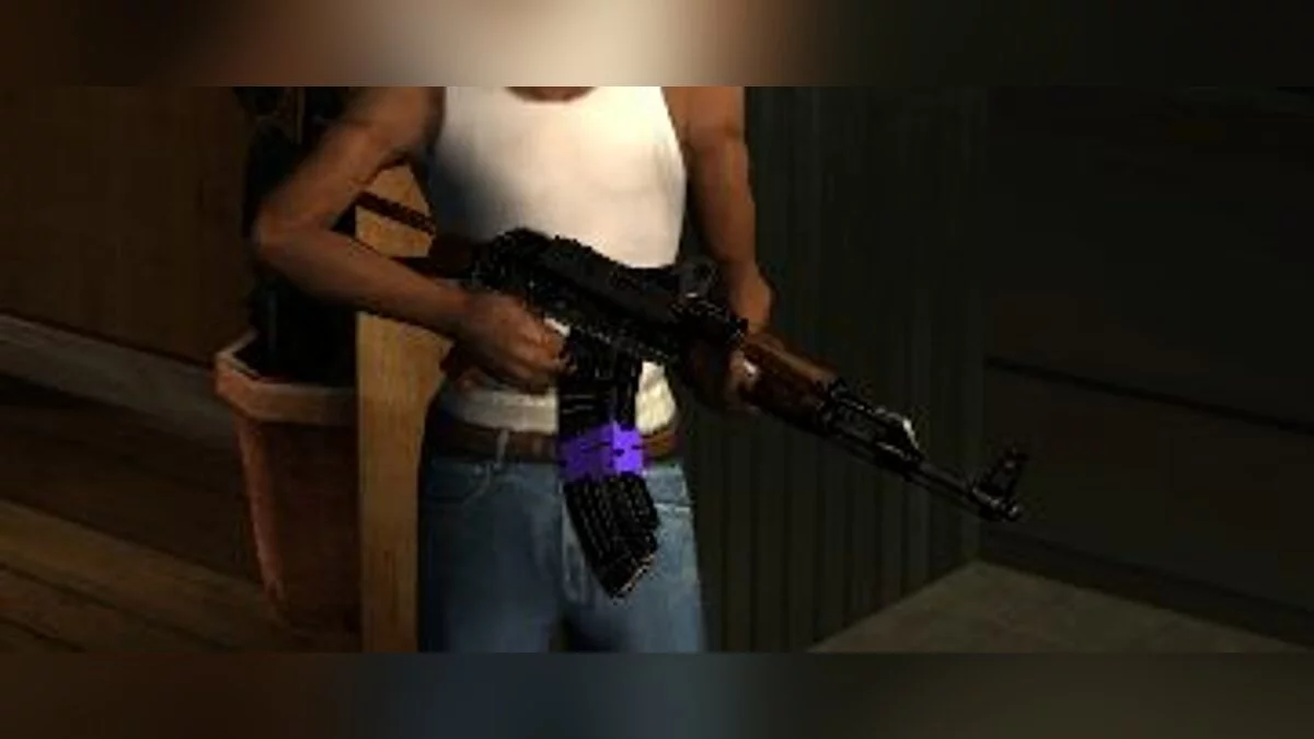 Новый AK-47 / GTA San Andreas
