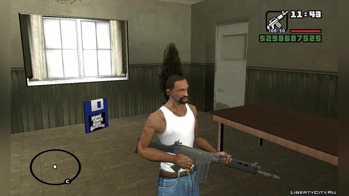 Скачать FN FAL для GTA San Andreas