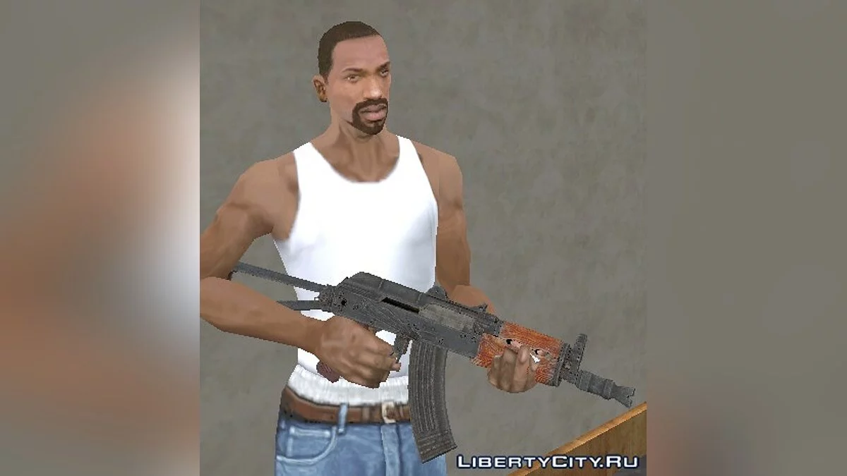 AKS-74U(исправленная) / GTA San Andreas