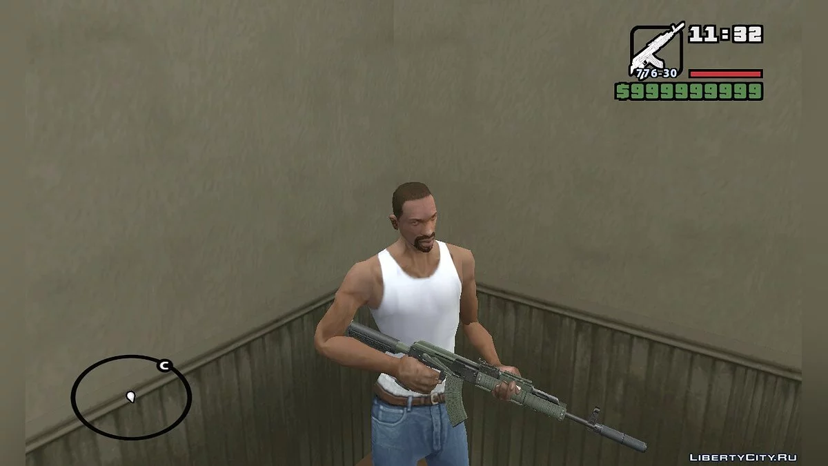 AK-47 from GTA 5 v.1 / GTA San Andreas
