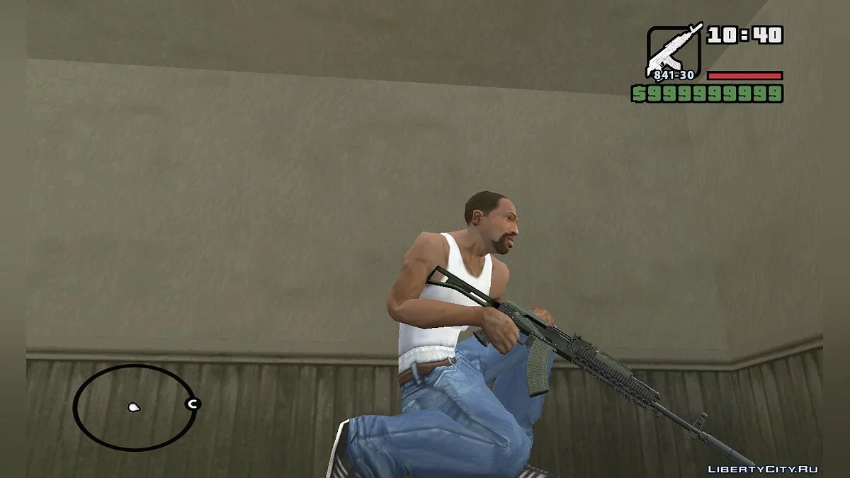 AK-47 from GTA V Trailer Final / GTA San Andreas