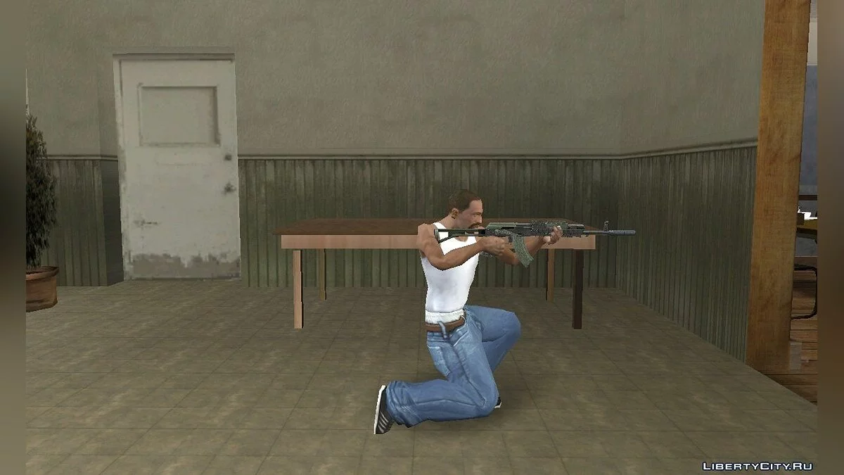 AK-47 from GTA V Trailer Final / GTA San Andreas