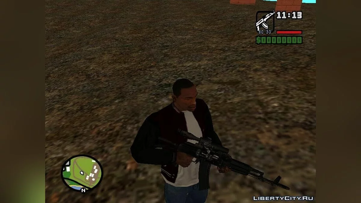 АК 101 (с ПСО-1 и без) / GTA San Andreas
