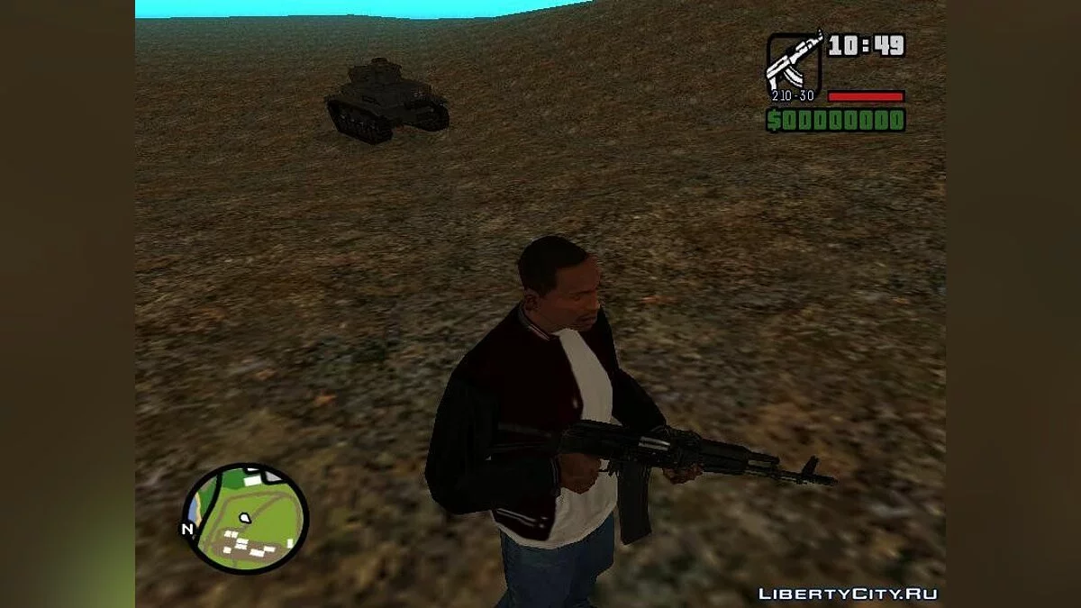 АК 101 (с ПСО-1 и без) / GTA San Andreas