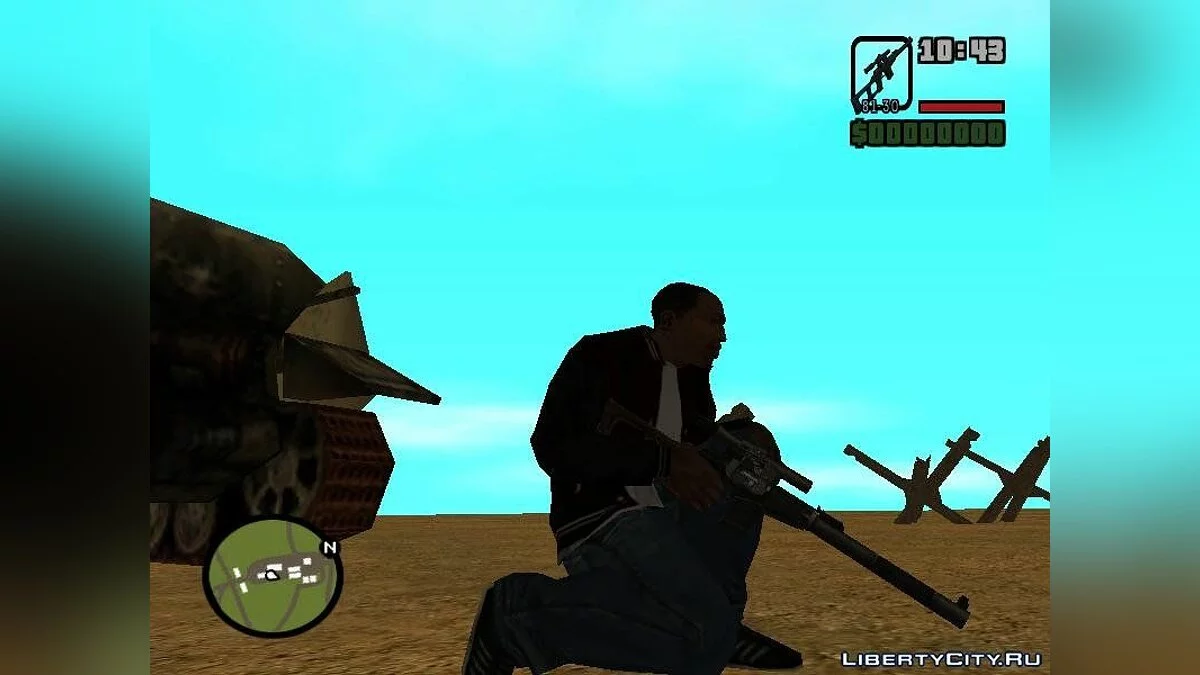 VSS Vintorez из Сталкера с набором текстур / GTA San Andreas