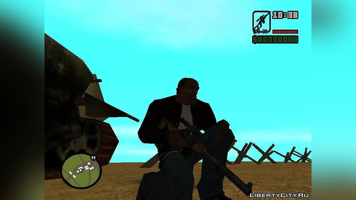 VSS Vintorez из Сталкера с набором текстур / GTA San Andreas