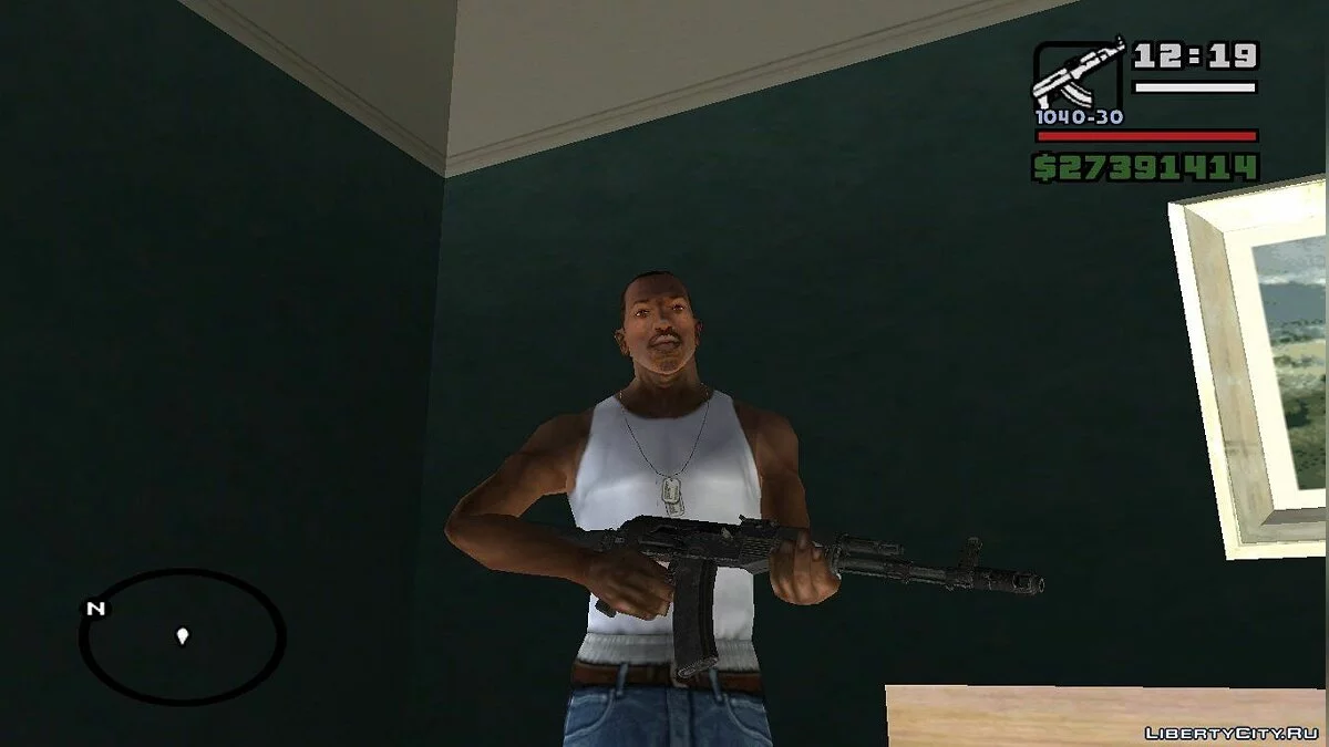 АК-74М для GTA SA / GTA San Andreas