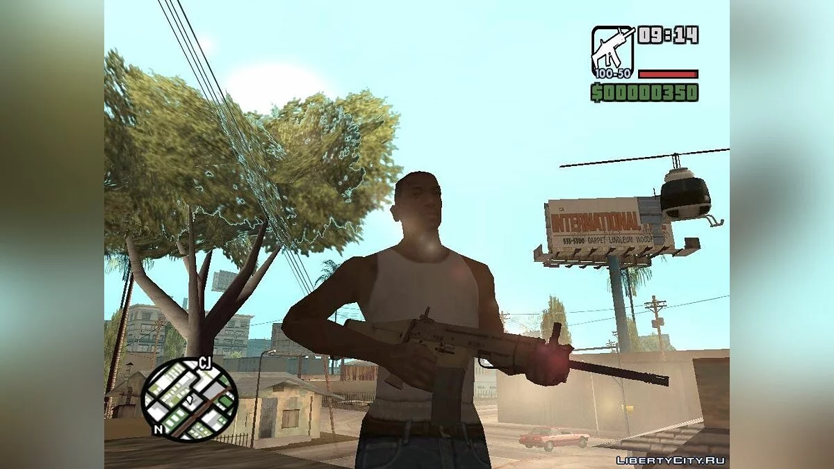 FN Scar from Left 4 Dead 2 / GTA San Andreas