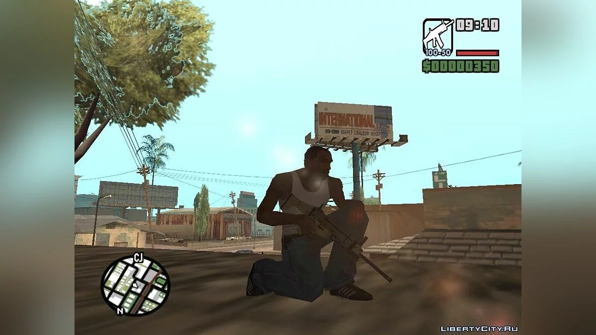 FN Scar from Left 4 Dead 2 / GTA San Andreas