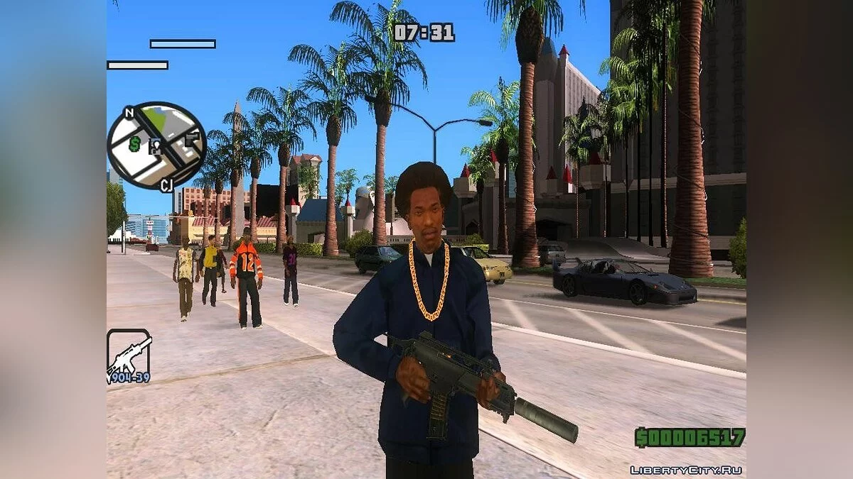 G36C с глушителем и без / GTA San Andreas